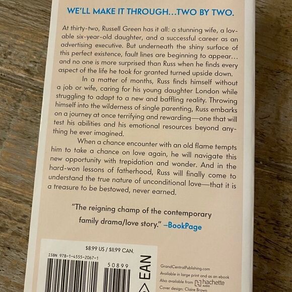 (New) Two By Two book by Nicholas Sparks - Picture 2 of 2